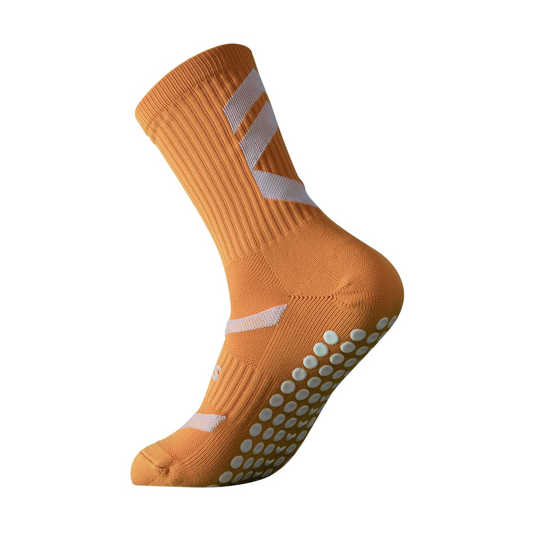 Stepzz Grip Socks for Small (US6-9.5), Orange , SKU:, available at Stepzz